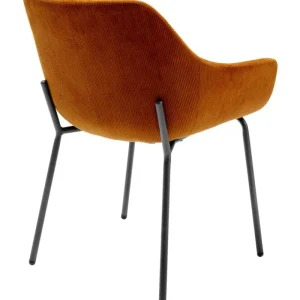 KARE Design Cadeira de braços Avignon Laranja Discount