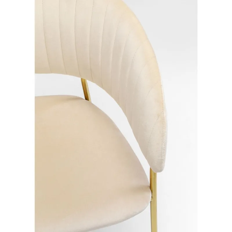 cadeira_de_braos_belle_em_6.webp KARE Design Cadeira de braços Belle em Veludo creme (Conjunto de 2) New
