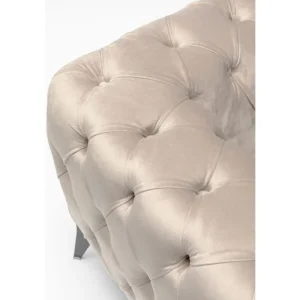 KARE Design Cadeira de braços Bellissima Velvet Beige New