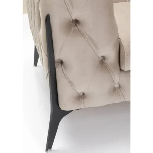 KARE Design Cadeira de braços Bellissima Velvet Beige New