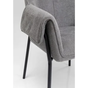 KARE Design Cadeira de braços Bess Grey Discount