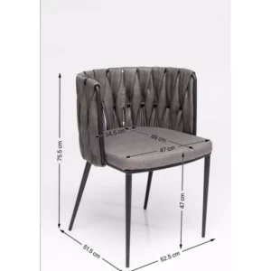 KARE Design Cadeira de braços Cheerio incl. Almofada Online