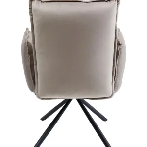 KARE Design Cadeira de braços Chelsea Cinzenta Best
