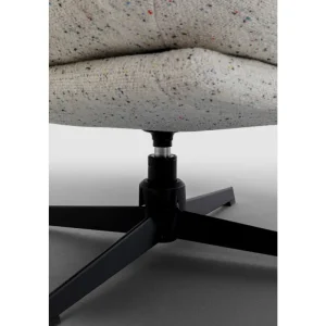 KARE Design Cadeira de braços giratória e apoio para os pés Columbia Discount