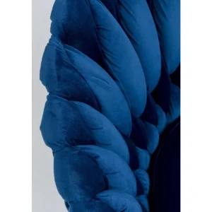 KARE Design Cadeira de braços Knot Azul Navy New
