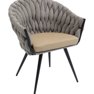 KARE Design Cadeira de braços Knot Tweed Discount