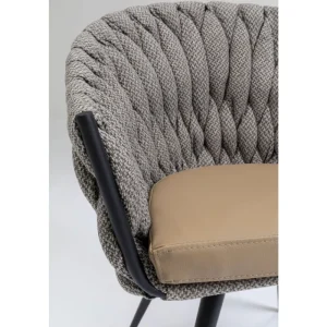 KARE Design Cadeira de braços Knot Tweed Discount