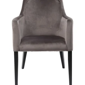 KARE Design Cadeira de braços Mode em veludo Cinzento Sale