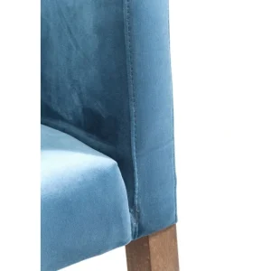 KARE Design Cadeira de braços Mode em veludo Petróleo Best