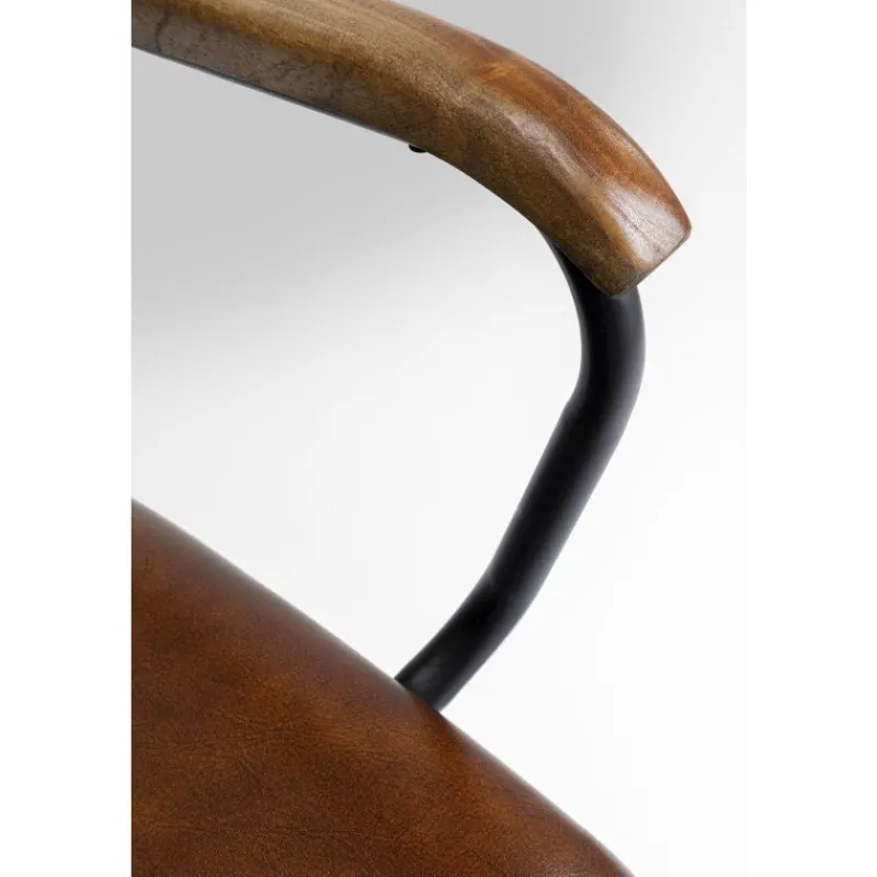 cadeira_de_braos_salsa_le_4.webp KARE Design Cadeira de braços Salsa Leather Brown Clearance