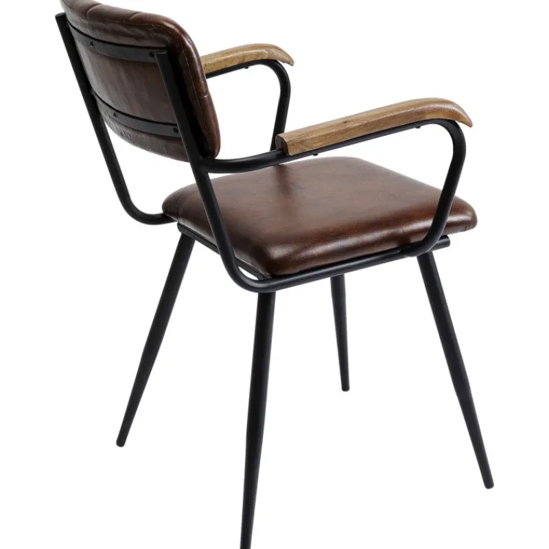 cadeira_de_braos_salsa_le_6.webp KARE Design Cadeira de braços Salsa Leather Brown Clearance
