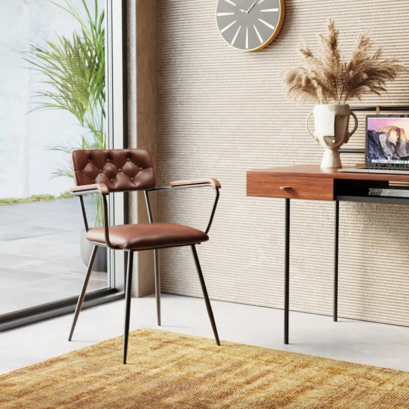 cadeira_de_braos_salsa_le_8.webp KARE Design Cadeira de braços Salsa Leather Brown Clearance