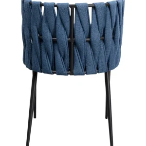 KARE Design Cadeira de braços Saluti Azul Online