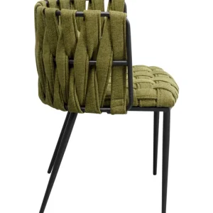 KARE Design Cadeira de braços Saluti verde Online