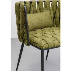 KARE Design Cadeira de braços Saluti verde Online