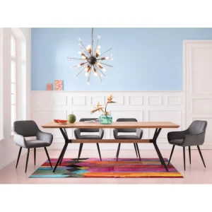 KARE Design Cadeira de braços San Francisco Cinzenta Hot