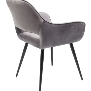 KARE Design Cadeira de braços San Francisco Cinzenta Hot