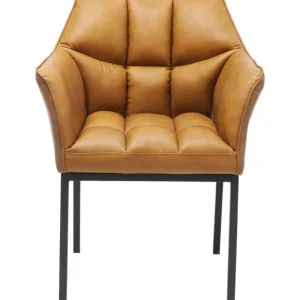 KARE Design Cadeira de braços Thinktank Castanho Fashion