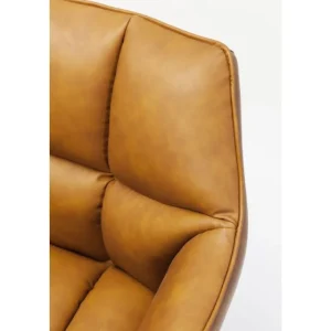 KARE Design Cadeira de braços Thinktank Castanho Fashion