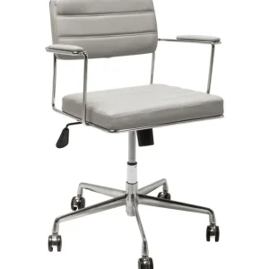 KARE Design Cadeira de escritório Dottore Cinzenta New