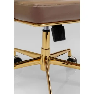 KARE Design Cadeira de Escritório Dottore Castanho Best