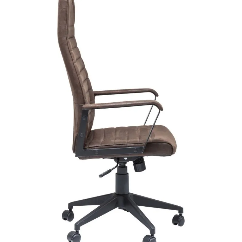 cadeira_de_escritrio_labo_3-4.webp KARE Design Cadeira de Escritório Labora High Castanha Fashion