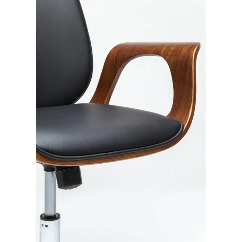 cadeira_de_escritrio_patr_7.webp KARE Design Cadeira de Escritório Patron Walnut Sale