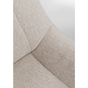 KARE Design Cadeira giratória Baron Cream Best