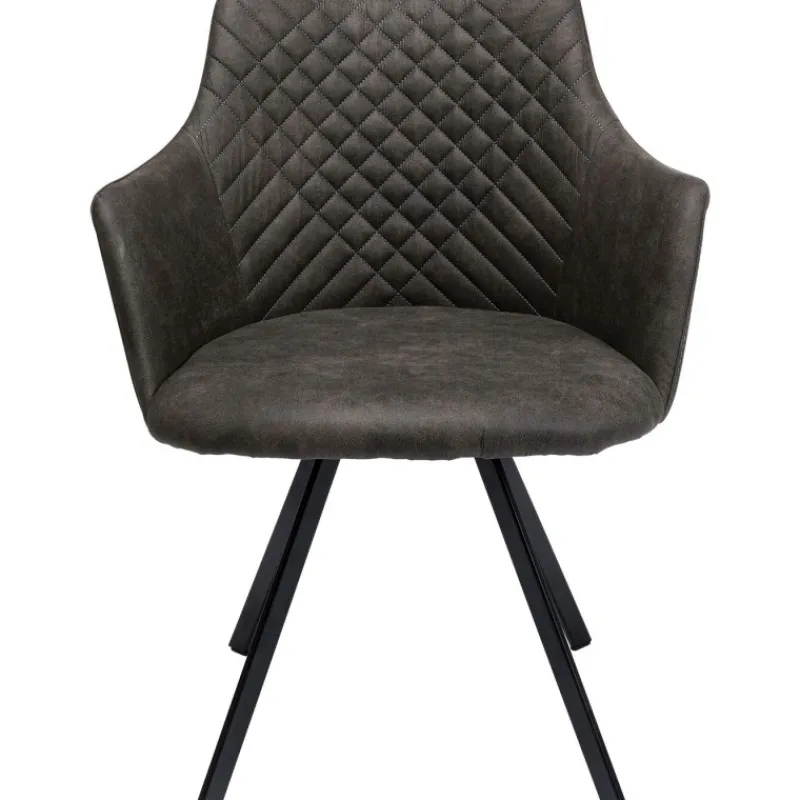 cadeira_giratria_coco_ant_0.webp KARE Design Cadeira giratória Coco antracite Fashion