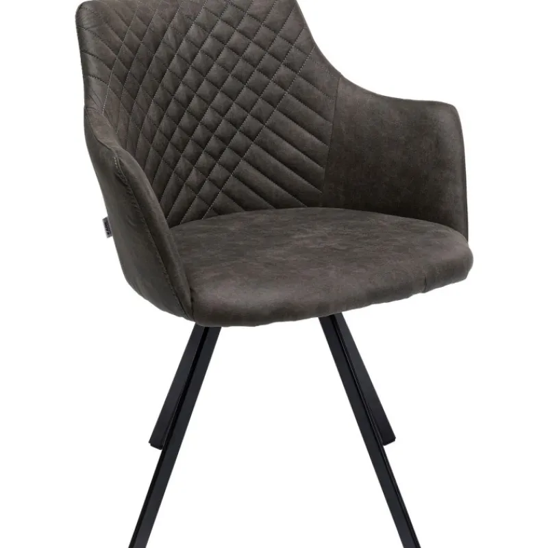 cadeira_giratria_coco_ant_6.webp KARE Design Cadeira giratória Coco antracite Fashion