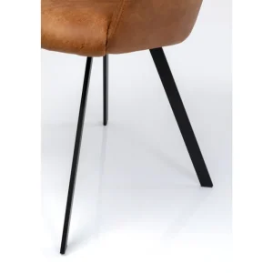 KARE Design Cadeira giratória Coco Brown Hot