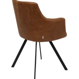 KARE Design Cadeira giratória Coco Brown Hot