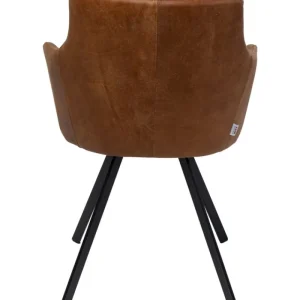 KARE Design Cadeira giratória Coco Brown Hot