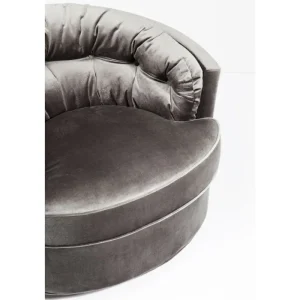 KARE Design Cadeira Giratória Music Hall Cinzenta Clearance