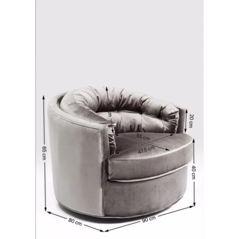 cadeira_giratria_music_ha_4.webp KARE Design Cadeira Giratória Music Hall Cinzenta Clearance