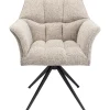 KARE Design Cadeira giratória Thinktank creme Sale