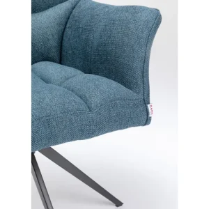 KARE Design Cadeira giratória Thinktank azul Discount