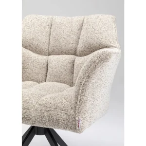 KARE Design Cadeira giratória Thinktank creme Sale