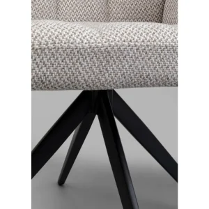 KARE Design Cadeira giratória Thinktank cinza New