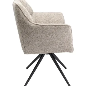 KARE Design Cadeira giratória Thinktank creme Sale