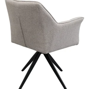 KARE Design Cadeira giratória Thinktank cinza New