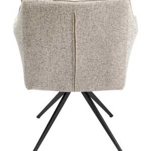 KARE Design Cadeira giratória Thinktank creme Sale