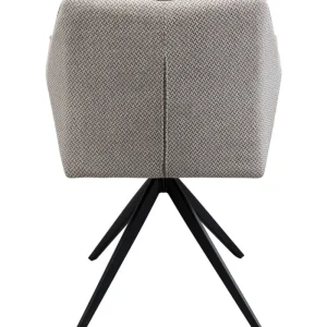 KARE Design Cadeira giratória Thinktank cinza New