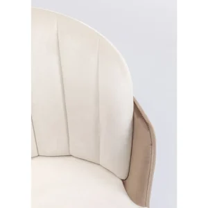 KARE Design Cadeira Hojas Beige Fashion
