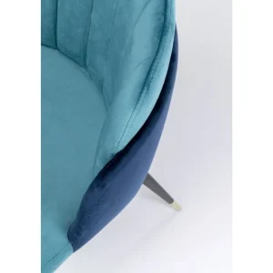 KARE Design Cadeira Hojas Blue Hot
