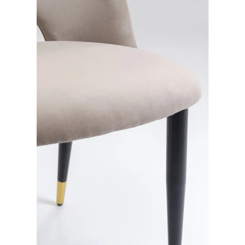 cadeira_iris_em_veludo_ta_2.webp KARE Design Cadeira Iris em Veludo Taupe (Conjunto de 2) New