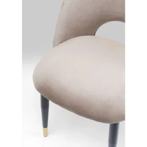 KARE Design Cadeira Iris Velvet Bege Online