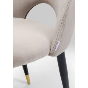 KARE Design Cadeira Iris Velvet Bege Online