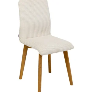 KARE Design Cadeira Lara Cord Creme Hot