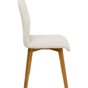 KARE Design Cadeira Lara Cord Creme Hot